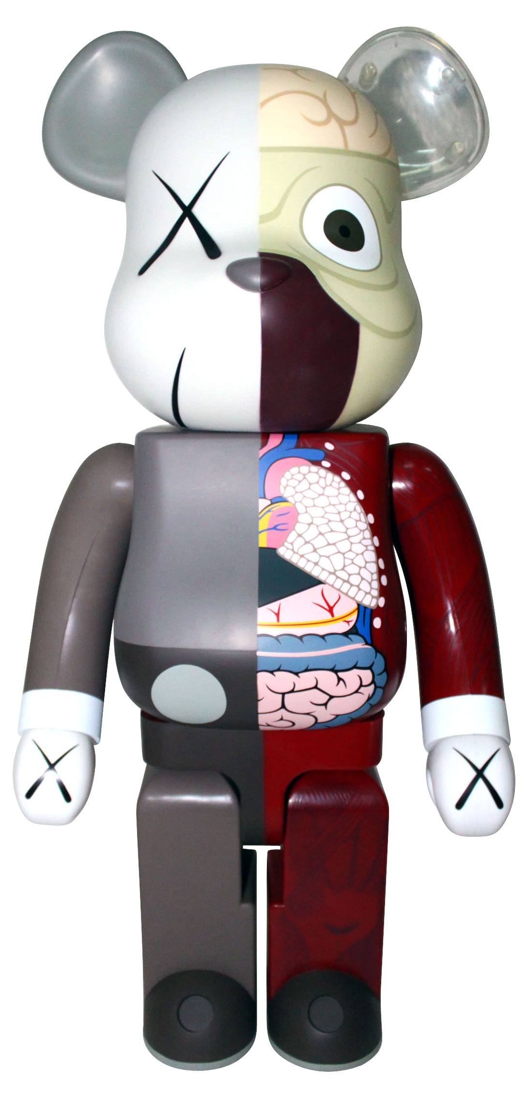 kaws chomper bearbrick 1000